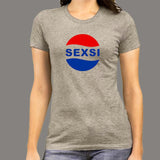 Pepsi Parody Sexsi T-Shirt For Women