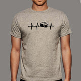 Photographer Heartbeat T-Shirt For Men India