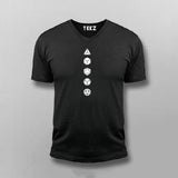 Platonic Solids Funny Maths T-shirt For Men