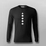 Platonic Solids Funny Maths Full Sleeve T-shirt For Men Online India