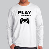 Play Together Funny Gaming T-Shirt For Men