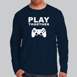 Play Together Funny Gaming T-Shirt For Men