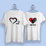 Plug And Play Couple T-Shirts Online India