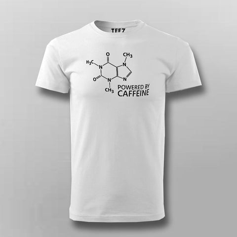 Powered By Caffeine T-Shirt For Men