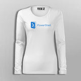 Powershell Full Sleeve T-Shirt For Women India