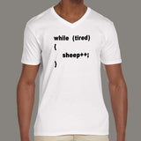 Men's Programmer Counting Sheep T-Shirt