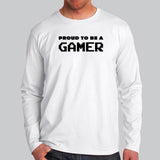 Proud To Be A Gamer T-Shirt For Men