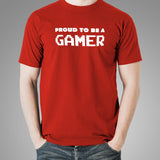 Proud To Be A Gamer T-Shirt For Men