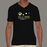 Python Data Scientist Men’s Profession V Neck T-Shirt India