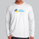 Junior Python Developer T-Shirt - Python Power Begins Here