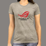 Republic Of Gamers T-Shirt For Women