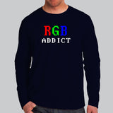 RGB Addict: Colorful Coding Men's Tee