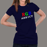 RGB Addict: Colorful Coding Women's T-Shirt