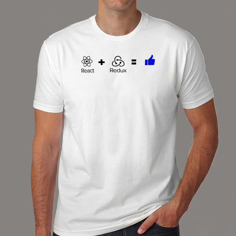 React And Redux T-Shirt For Men Online India