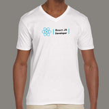 React Js Developer Men’s Profession V Neck T-Shirt India