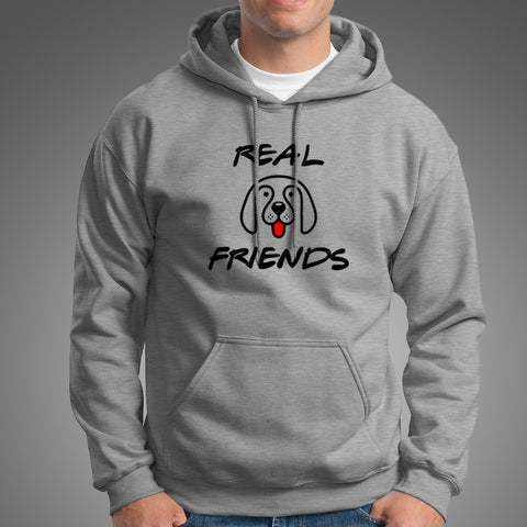 Real Friends Cute Dog Hoodies For Men Online India