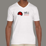 Red Hat Certified Engineer V-Neck T-Shirt For Men Online India
