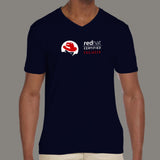 Red Hat Certified Engineer V-Neck T-Shirt For Men India 