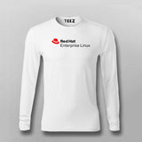 Red Hat Enterprise Linux Full Sleeve T-shirt For Men Online India 