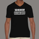 Reverse Engineer V Neck T-Shirt For Men Online India