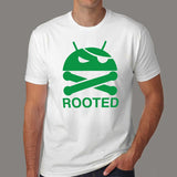Pirate Droid Rooted Men's T-Shirt india