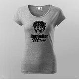 Rottweiler Mom T-Shirt For Women