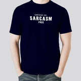Certified 100% Sarcasm Free T-shirt For Men