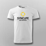 SYNCLIFE Not Devices Programmers T-shirt For Men Online Teez