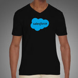 Salesforce V Neck T-Shirt For Men Online India