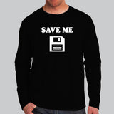 Save Me Floppy Disk Retro Men's T-shirt