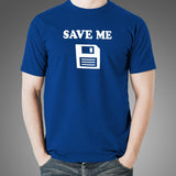 Save Me Floppy Disk Retro Men's T-shirt