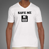 Save Me Floppy Disk Retro Men's T-shirt