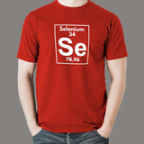 Selenium Periodic Table Of Elements T-Shirt For Men India