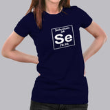Selenium Periodic Table Of Elements T-Shirt For Women