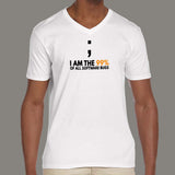 I Am The 99 Percent Of All Software Bugs Funny Programmer V Neck T-Shirt For Men Online India