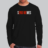 Send Memes Full Sleeve T-Shirt For Men Online India