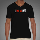 Send Memes V Neck T-Shirt For Men India
