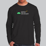 Senior Android Developer Men’s Profession Full Sleeve T-Shirt India