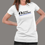 Senior Developer T-Shirt For Women Online India