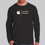 Senior Ios Developer Men’s Profession Full Sleeve T-Shirt India