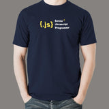 Senior JavaScript Programmer Men's Tee - Code Master