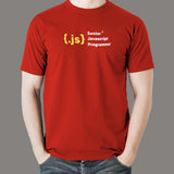 Senior JavaScript Programmer Men's Tee - Code Master