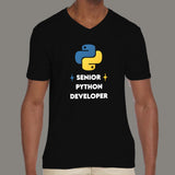 Senior Python Developer V Neck T-Shirt Online