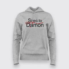 Buy This Sired To Damon Offer Hoodie For Women (December) For Prepaid Only