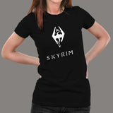 Skyrim T-Shirt For Women India