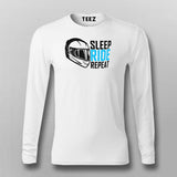 Sleep Ride Repeat T-Shirt For Men