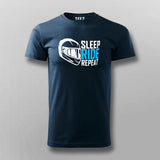 Sleep Ride Repeat T-Shirt For Men