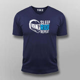 Sleep Ride Repeat T-Shirt For Men