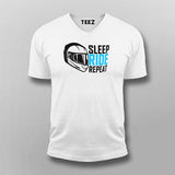 Sleep Ride Repeat T-Shirt For Men