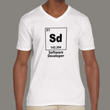 Software Developer Element V Neck T-Shirt For Men Online